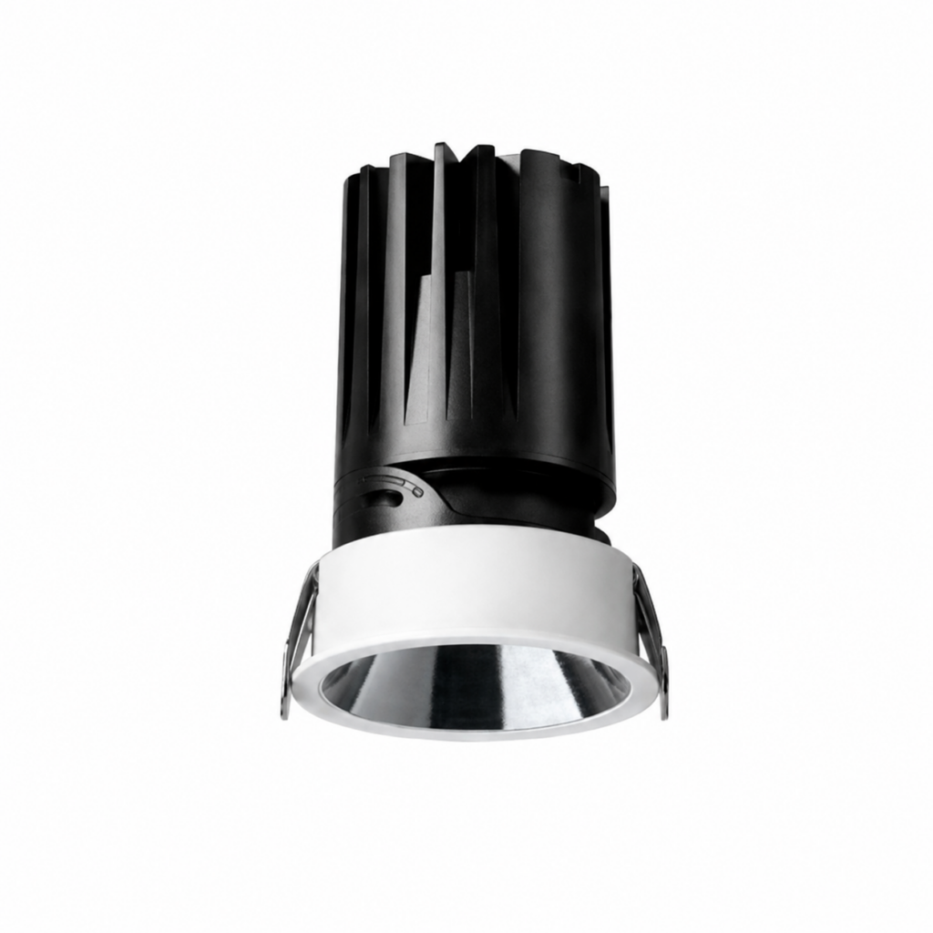 Đèn spotlight chỉnh góc chống chói NEXORA XC-75-AJH màu đen
